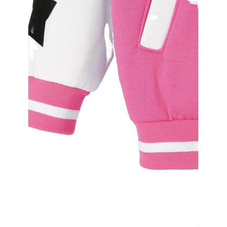 Casual Letter Print Hooded Other Long Sleeve Hot Pink Toddler Girls Jackets (Girl s)
Casual Letter Print Hooded Other Long Sleeve Hot Pink Toddler Girls Jackets (Girl s)