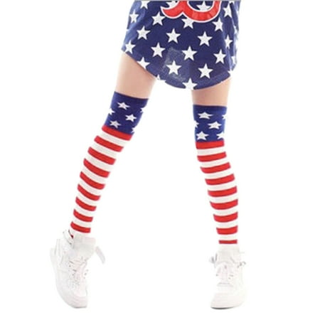 1 Pair American Flag Printed Stockings Hip Hop Style Over Knee Stockings Breathable Long Socks for Women Girls Free Size
1 Pair American Flag Printed Stockings Hip Hop Style Over Knee Stockings Breathable Long Socks for Women Girls Free Size