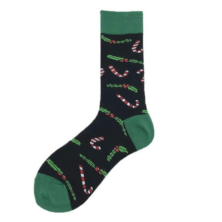 KEVCHE Men Women Fashion Christmas Print Cotton Middle Tube Socks Stockings 1Piece Black
KEVCHE Men Women Fashion Christmas Print Cotton Middle Tube Socks Stockings 1Piece Black
