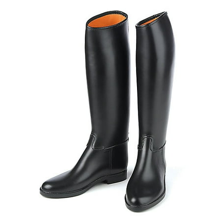 Derby Mens Lined Rubber Boot 8R Black