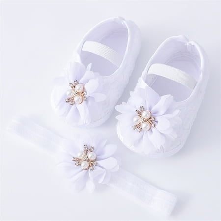 LYCAQL Baby Shoes Baby Shoes with Hair Band Fashion Soft Soled Toddler Shoes Versatile Dress Flower Princess Running Shoe Toddler Boy (White 4 )
LYCAQL Baby Shoes Baby Shoes with Hair Band Fashion Soft Soled Toddler Shoes Versatile Dress Flower Princess Running Shoe Toddler Boy (White 4 )
