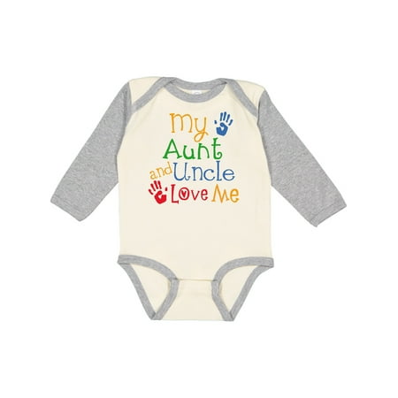 Inktastic My Aunt and Uncle Love Me Gift Baby Boy or Baby Girl Long Sleeve Bodysuit
Inktastic My Aunt and Uncle Love Me Gift Baby Boy or Baby Girl Long Sleeve Bodysuit