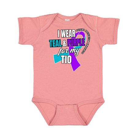 Inktastic Suicide Prevention I Wear Teal and Purple for My Tio Gift Baby Boy or Baby Girl Bodysuit
Inktastic Suicide Prevention I Wear Teal and Purple for My Tio Gift Baby Boy or Baby Girl Bodysuit