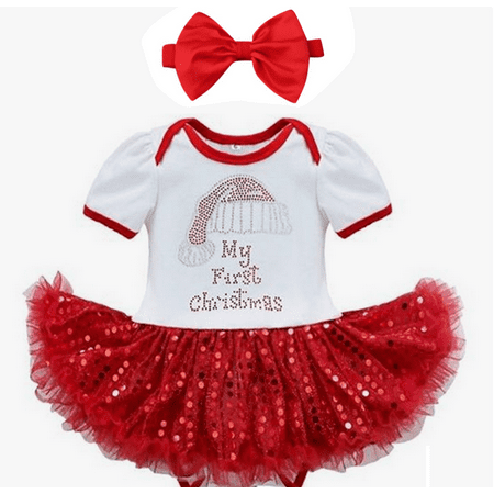 Inevnen My 1st First Christmas Outfits for Baby Girls Xmas Party Onesie Romper Bodysuit Tutu Dress
Inevnen My 1st First Christmas Outfits for Baby Girls Xmas Party Onesie Romper Bodysuit Tutu Dress