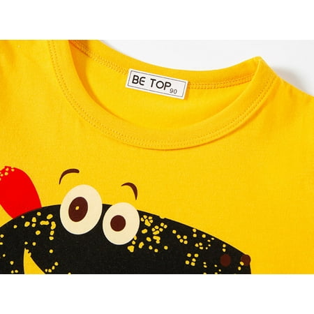 kpoplk Toddler Tshirt Toddler Kids Baby Boys Girls Summer Cartoon Dinosaur Short Sleeve Crewneck T Shirts Tops Tee Kids Tshirt(Yellow)
kpoplk Toddler Tshirt Toddler Kids Baby Boys Girls Summer Cartoon Dinosaur Short Sleeve Crewneck T Shirts Tops Tee Kids Tshirt(Yellow)