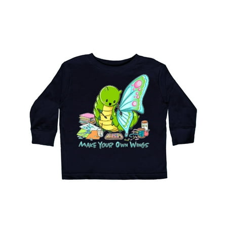 Inktastic Make Your Own Wings- Cute Crafting Caterpillar Gift Toddler Boy or Toddler Girl Long Sleeve T-Shirt
Inktastic Make Your Own Wings- Cute Crafting Caterpillar Gift Toddler Boy or Toddler Girl Long Sleeve T-Shirt