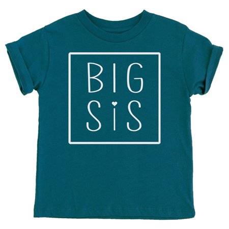Olive Loves Apple Big Sis Square Sibling Reveal Announcement Shirt for Baby and Toddler Girls Sibling Outfits Oceanside Shirt 4T
Olive Loves Apple Big Sis Square Sibling Reveal Announcement Shirt for Baby and Toddler Girls Sibling Outfits Oceanside Shirt 4T