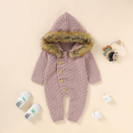 Sodopo Baby Pajamas Infant Baby Boys Girls Winter Keep Warm Knit Hoodie Romper Sweater Jumpsuit Boy Girl Pajamas Bodysuit Toddler Jacket
Sodopo Baby Pajamas Infant Baby Boys Girls Winter Keep Warm Knit Hoodie Romper Sweater Jumpsuit Boy Girl Pajamas Bodysuit Toddler Jacket