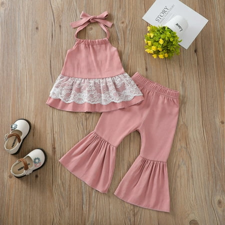 RPVATI Infant Baby Toddler Child Children Kids Clothes Short Sleeve Halter Shirts + Pants 2 Pieces Summer Outfits
RPVATI Infant Baby Toddler Child Children Kids Clothes Short Sleeve Halter Shirts + Pants 2 Pieces Summer Outfits