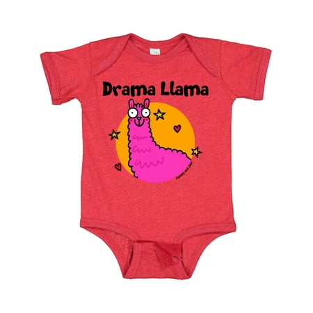 Inktastic Drama Llama Gift Baby Boy or Baby Girl Bodysuit