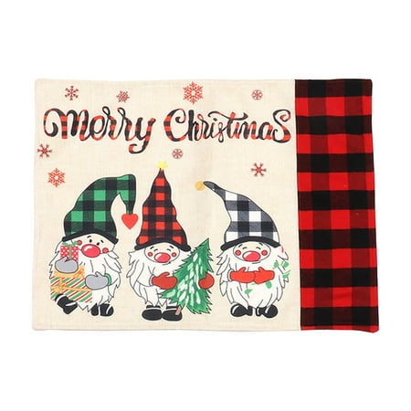 Daily Deals! Beneky Kitchen Mat Christmas Insulation Mat Christmas Table Placemats Christmas Rustic Vintage Washable Table Mats(1Pc Decorative Placemat)
Daily Deals! Beneky Kitchen Mat Christmas Insulation Mat Christmas Table Placemats Christmas Rustic Vintage Washable Table Mats(1Pc Decorative Placemat)