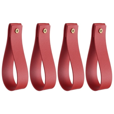 4pcs Leather Curtain Rod Holder with Screws for Wall Bathroom Kitchen Bedroom Date Red
4pcs Leather Curtain Rod Holder with Screws for Wall Bathroom Kitchen Bedroom Date Red