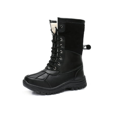 SIMANLAN Womens Winter Snow Boots Plush Lining Mid Calf Boot Outdoor Slip Resistant Warm Shoes Black 7
SIMANLAN Womens Winter Snow Boots Plush Lining Mid Calf Boot Outdoor Slip Resistant Warm Shoes Black 7