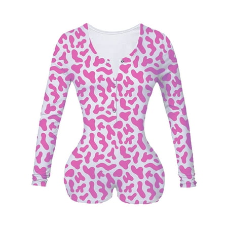 Gwiyeopda Long Sleeve Pajamas Onesies for Women V Neck Bodysuit Jumpsuit Rompers
Gwiyeopda Long Sleeve Pajamas Onesies for Women V Neck Bodysuit Jumpsuit Rompers