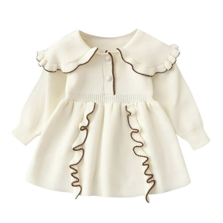 Thhvdrg Toddler Kids Girls Dresses Baby Girls Kids Toddler Baby Girls Long Sleeve Patchwork Ruffled Sweater Princess Dress Outfits
Thhvdrg Toddler Kids Girls Dresses Baby Girls Kids Toddler Baby Girls Long Sleeve Patchwork Ruffled Sweater Princess Dress Outfits