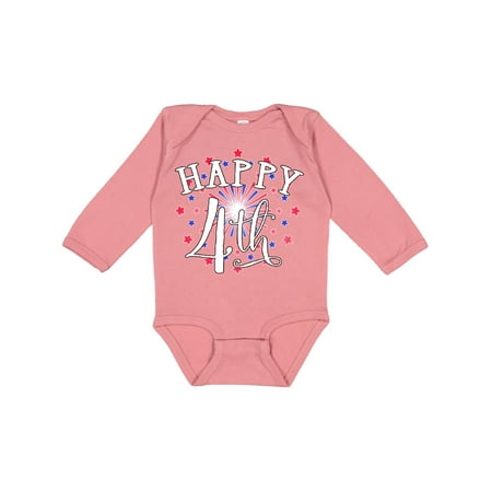 Inktastic Happy 4th- Fourth of July firework Gift Baby Boy or Baby Girl Long Sleeve Bodysuit
Inktastic Happy 4th- Fourth of July firework Gift Baby Boy or Baby Girl Long Sleeve Bodysuit