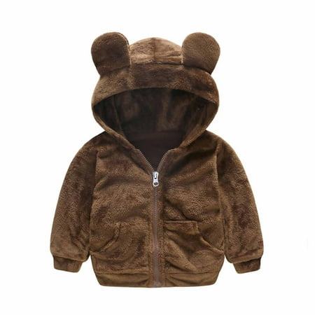 aoksee toddler jacket Clearance Toddler Baby Boys Autumn Winter Fleece Hooded Jacket Casual Zipper Jacket Furry Coat Coats gift for Baby Boys Girls Winter
aoksee toddler jacket Clearance Toddler Baby Boys Autumn Winter Fleece Hooded Jacket Casual Zipper Jacket Furry Coat Coats gift for Baby Boys Girls Winter