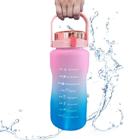 Gecorid Water Bottle With Time Marker 2000ml Fast Flow Flip Top Durable Water Bottle Leakproof Frosted Gradient Color Big For Outdoor approving
Gecorid Water Bottle With Time Marker 2000ml Fast Flow Flip Top Durable Water Bottle Leakproof Frosted Gradient Color Big For Outdoor approving