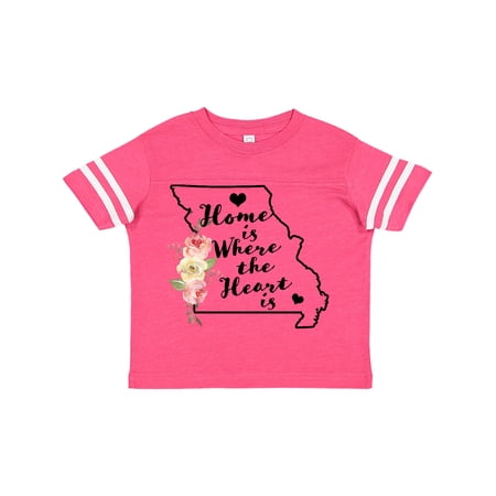 Inktastic Missouri Home is Where the Heart is with Watercolor Floral Gift Toddler Boy or Toddler Girl T-Shirt
Inktastic Missouri Home is Where the Heart is with Watercolor Floral Gift Toddler Boy or Toddler Girl T-Shirt