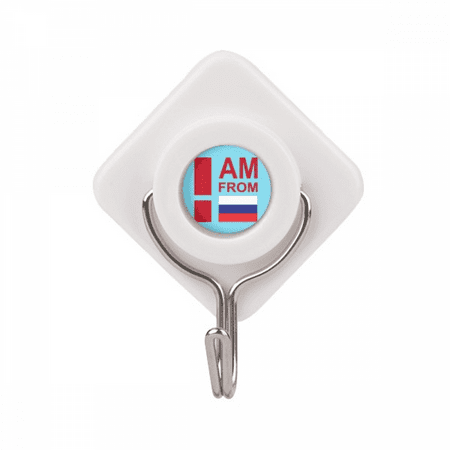 I Am From Russian Federation Adhesive Wall Hooks Hanging Self Sticky