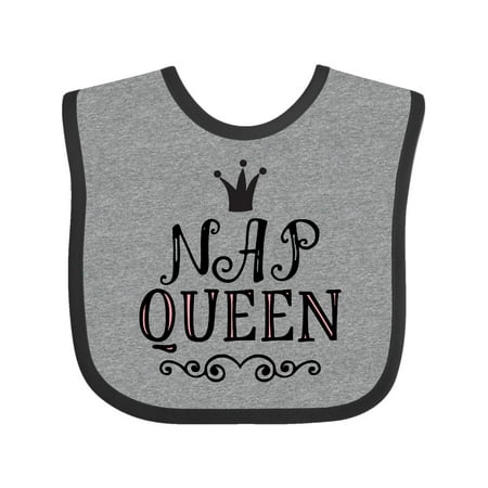 Inktastic Nap Queen Baby Girl Outfit Gift Baby Girl Bib