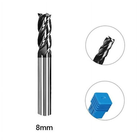 4 Flute HRC50 1-12mm Tungsten Steel Carbide End Mill Machine CNC Milling Cutter
4 Flute HRC50 1-12mm Tungsten Steel Carbide End Mill Machine CNC Milling Cutter