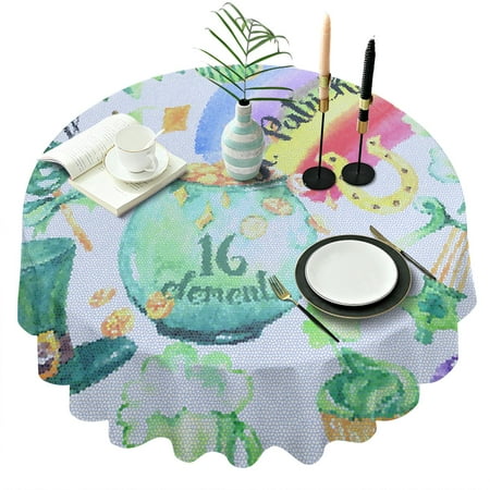 St. Patrick s Day Tablecloth Clovers Shamrock Tableclothes Thick Polyester Table Cover Foldable reusable Table Cloth Cover for Kitchen Dining Decoration Holiday 60 ×60 .
St. Patrick s Day Tablecloth Clovers Shamrock Tableclothes Thick Polyester Table Cover Foldable reusable Table Cloth Cover for Kitchen Dining Decoration Holiday 60 ×60 .