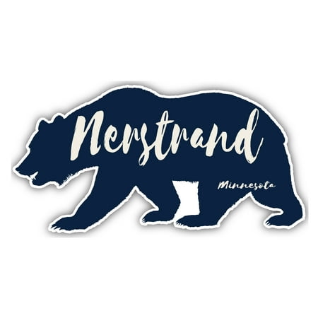 Nerstrand Minnesota Souvenir 3x1.5-Inch Fridge Magnet Bear Design