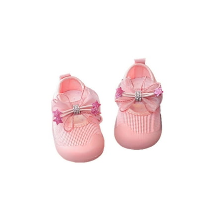 Binmer Baby Girl Cute Bow Non-Slip Toddler Shoes Spring Breathable Soft Bottom Princess Shoes
Binmer Baby Girl Cute Bow Non-Slip Toddler Shoes Spring Breathable Soft Bottom Princess Shoes