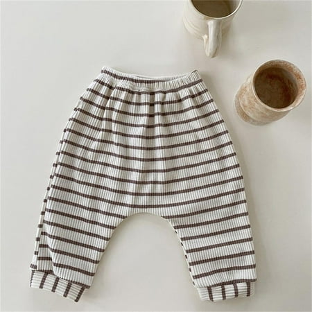 NECHOLOGY Baby Girls Striped Cotton Autumn Long Pants Clothes Stretch Pants Coffee 6-12 Months
NECHOLOGY Baby Girls Striped Cotton Autumn Long Pants Clothes Stretch Pants Coffee 6-12 Months