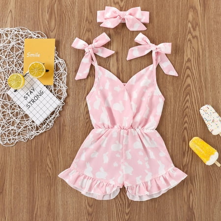 Easter Decor Toddler Baby Girls Easter Rabbit Cake Printed Bowknot Suspender Romper Jumpsuit Easter Gifts Pink 80
Easter Decor Toddler Baby Girls Easter Rabbit Cake Printed Bowknot Suspender Romper Jumpsuit Easter Gifts Pink 80