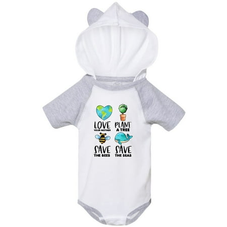 Inktastic Earth Day Plant a Tree Save the Bees Save the Seas Love Your Mother Earth Gift Baby Boy or Baby Girl Bodysuit
Inktastic Earth Day Plant a Tree Save the Bees Save the Seas Love Your Mother Earth Gift Baby Boy or Baby Girl Bodysuit