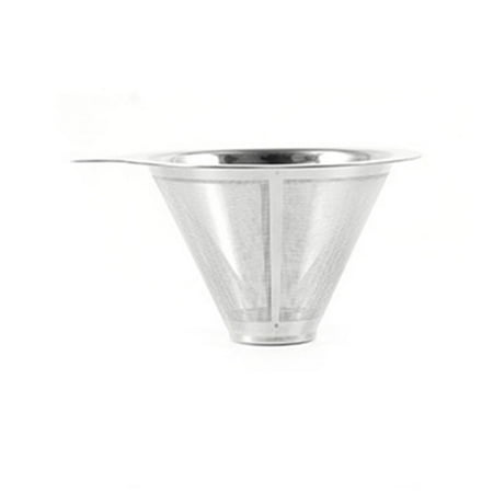 SUNFEX Stainless Steel Coffee Filter Reusable Pour Over Cone Dripper Holder Mesh
SUNFEX Stainless Steel Coffee Filter Reusable Pour Over Cone Dripper Holder Mesh