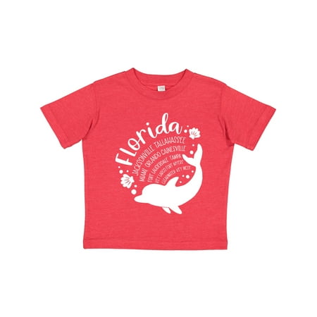 Inktastic Florida Cities with Dolphin Gift Toddler Boy or Toddler Girl T-Shirt
Inktastic Florida Cities with Dolphin Gift Toddler Boy or Toddler Girl T-Shirt