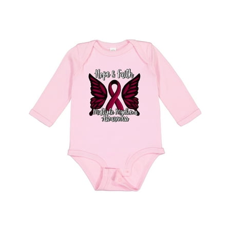 Inktastic Multiple Myeloma Cancer Awareness Hope & Faith with Butterfly Ribbon Gift Baby Boy or Baby Girl Long Sleeve Bodysuit
Inktastic Multiple Myeloma Cancer Awareness Hope & Faith with Butterfly Ribbon Gift Baby Boy or Baby Girl Long Sleeve Bodysuit