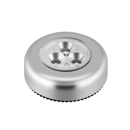 Clearance! Round LED Pat Lamp 3 LEDs Touch Lamp Ceiling Wall/Cabinet Light Mini LED Night Light Battery-powered Bedside Emergency Lamp
Clearance! Round LED Pat Lamp 3 LEDs Touch Lamp Ceiling Wall/Cabinet Light Mini LED Night Light Battery-powered Bedside Emergency Lamp