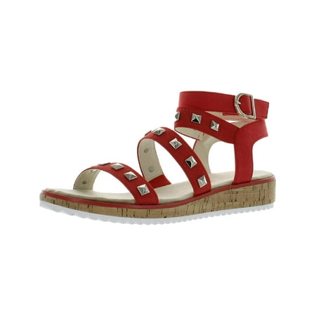 Anne Klein Womens MALINAS Casual Open Toe Ankle Strap