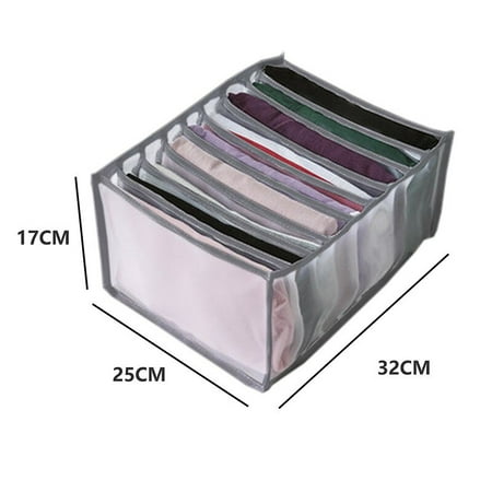 Jeans Storage Box Closet Organizer Clothing Separation Box Pants Drawer Divider Storage Underwear Bra Organizer New
Jeans Storage Box Closet Organizer Clothing Separation Box Pants Drawer Divider Storage Underwear Bra Organizer New