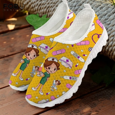 Cute Nurse/Doctor/Hospital Pattern Summer Loafers Woman Slip On Flats Sneakers Mesh Nursing Shoes For Women Lightweight Footwear
Cute Nurse/Doctor/Hospital Pattern Summer Loafers Woman Slip On Flats Sneakers Mesh Nursing Shoes For Women Lightweight Footwear