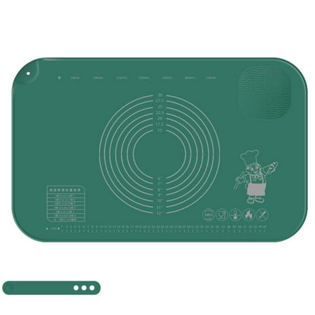 JANGSLNG Silicone Pastry Mat Extra Large Non-stick Heat-resistant Rectangle Food Grade Countertop Bread Dough Kneading Rolling Pad Kitchen Supplies
JANGSLNG Silicone Pastry Mat Extra Large Non-stick Heat-resistant Rectangle Food Grade Countertop Bread Dough Kneading Rolling Pad Kitchen Supplies