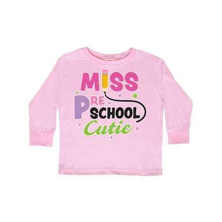 Inktastic Miss Preschool Cutie with Pencil and Stars Gift Toddler Toddler Girl Long Sleeve T-Shirt
Inktastic Miss Preschool Cutie with Pencil and Stars Gift Toddler Toddler Girl Long Sleeve T-Shirt