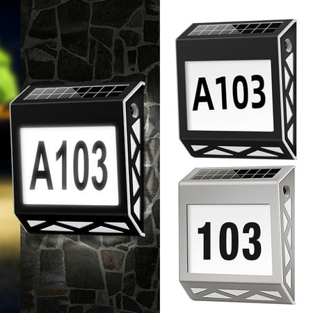 Waterproof solar street sign digital house light outdoor advertising wall light address sign courtyard number light
Waterproof solar street sign digital house light outdoor advertising wall light address sign courtyard number light