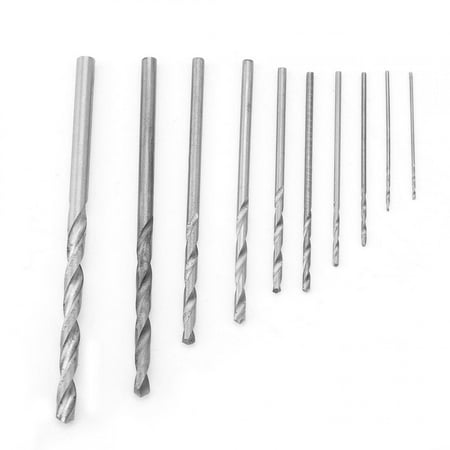Feoflen Twist Drill Bit Twist Drill 10PCS Durable High Speed Steel Straight Shank 0.5-3mm Twist Drill Bits Drilling Tools
Feoflen Twist Drill Bit Twist Drill 10PCS Durable High Speed Steel Straight Shank 0.5-3mm Twist Drill Bits Drilling Tools