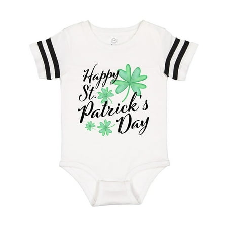 Inktastic Happy St. Patrick s Day- four leaf clovers Gift Baby Boy or Baby Girl Bodysuit
Inktastic Happy St. Patrick s Day- four leaf clovers Gift Baby Boy or Baby Girl Bodysuit