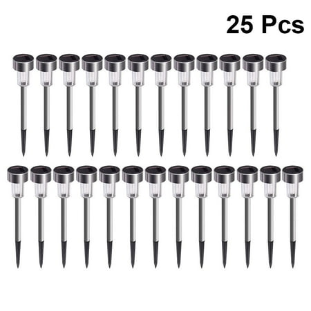 25PCS Solar Lights Outdoor Garden Led Light Landscape/Pathway Lights Stainless Steel-White Light
25PCS Solar Lights Outdoor Garden Led Light Landscape/Pathway Lights Stainless Steel-White Light