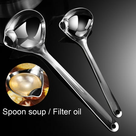 Soup Ladle Long Handle Scalding Resistant Stainless Steel Oil Filter Skimmer Spoon Cookware Supplies
Soup Ladle Long Handle Scalding Resistant Stainless Steel Oil Filter Skimmer Spoon Cookware Supplies