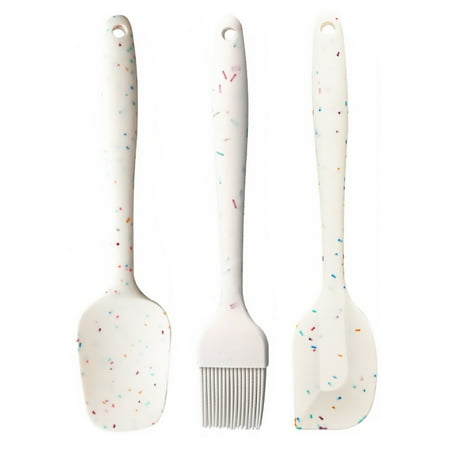 HOMEMAXS 3pcs Silicone Spatula Set Non-stick Heat-resistant BBQ Cake Pastry Brush Scraper
HOMEMAXS 3pcs Silicone Spatula Set Non-stick Heat-resistant BBQ Cake Pastry Brush Scraper
