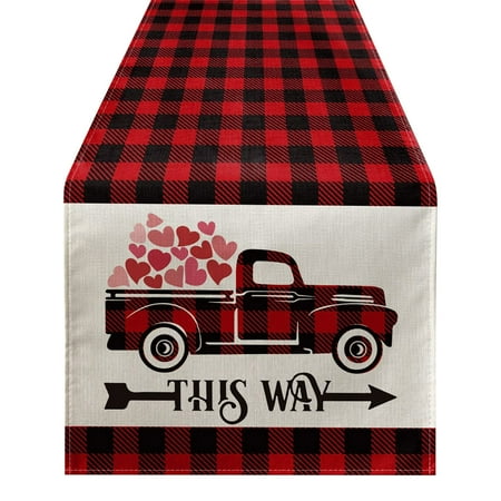WQQZJJ Gifts For Women Valentine s Day Table Flag Festival Decoration Love Little Gnome Pattern Linen Table Cloth 33 * 275cm on Clearance
WQQZJJ Gifts For Women Valentine s Day Table Flag Festival Decoration Love Little Gnome Pattern Linen Table Cloth 33 * 275cm on Clearance