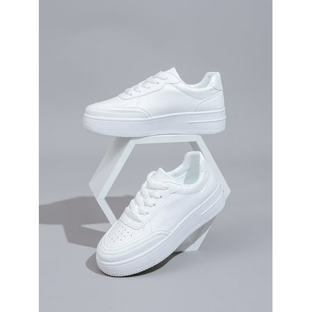 Spring And Autumn Fashionable Casual White Shoes Women‘s Thick Sole Heightening Front Tie Shoes
Spring And Autumn Fashionable Casual White Shoes Women‘s Thick Sole Heightening Front Tie Shoes