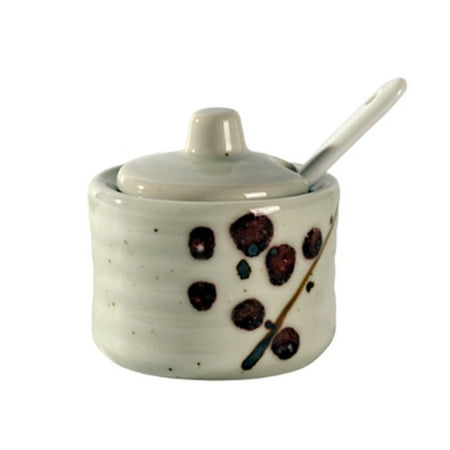 Small Sugar Bowl With Lid And Spoon,Seasoning Box With Spoon Spice Jars,Ceramic Small Spice Jars With Base For Kitchen,Salt And Pepper Bowls-A-0.2
Small Sugar Bowl With Lid And Spoon,Seasoning Box With Spoon Spice Jars,Ceramic Small Spice Jars With Base For Kitchen,Salt And Pepper Bowls-A-0.2